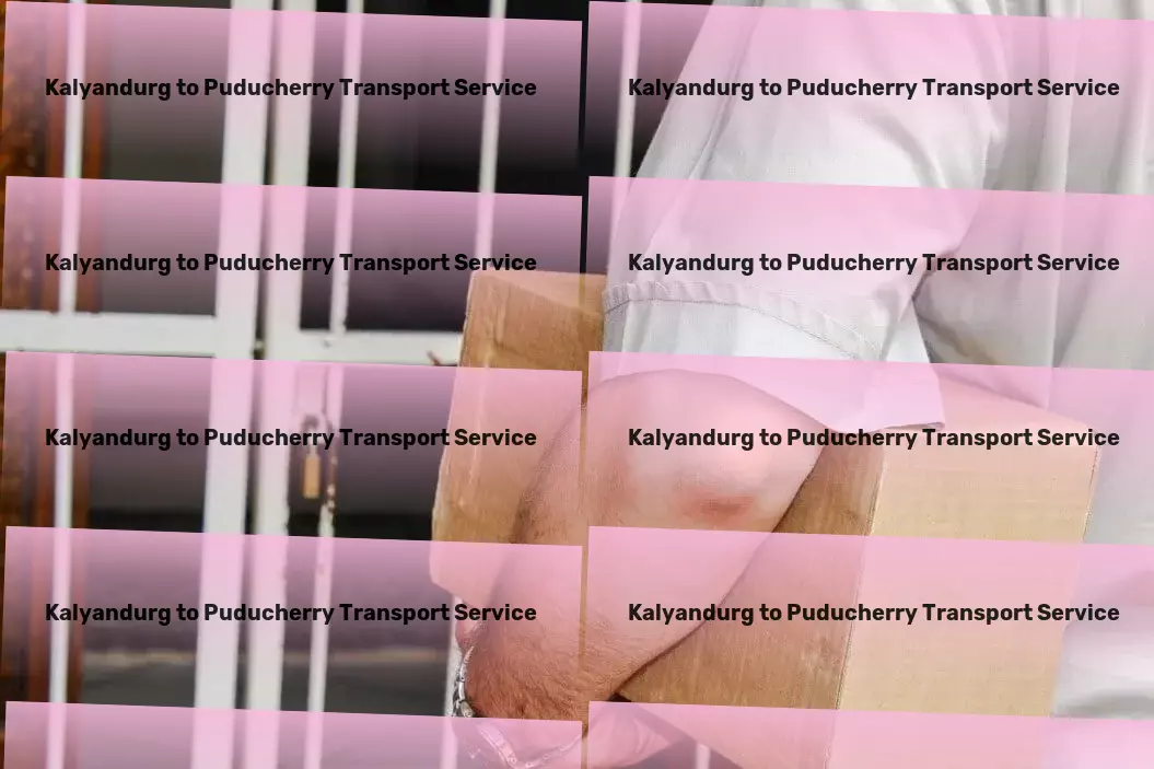 Kalyandurg to Puducherry Transport Commercial goods transport