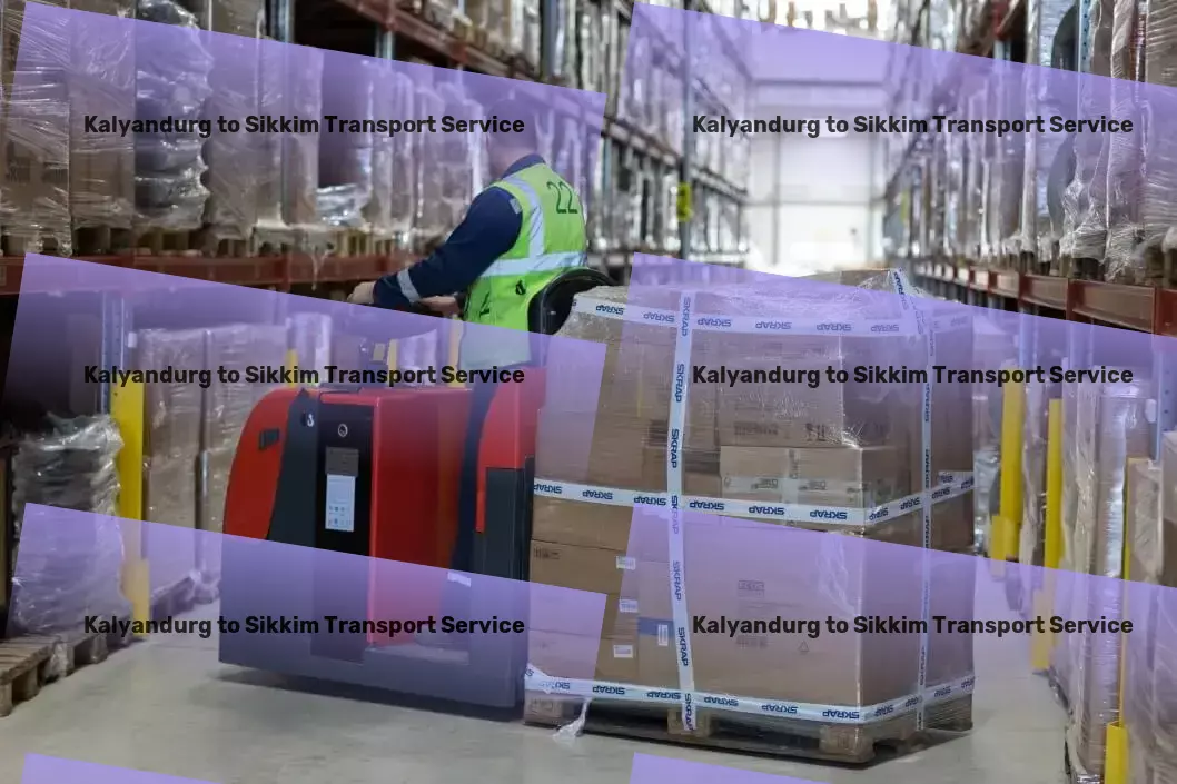 Kalyandurg to Sikkim Transport Advance your goods transit experience across India with us! - Full-scale moving services