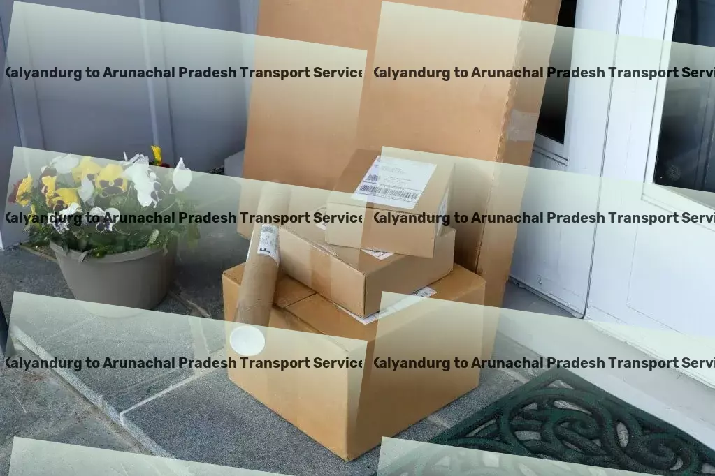 Kalyandurg to Arunachal Pradesh Transport High-volume goods shipment