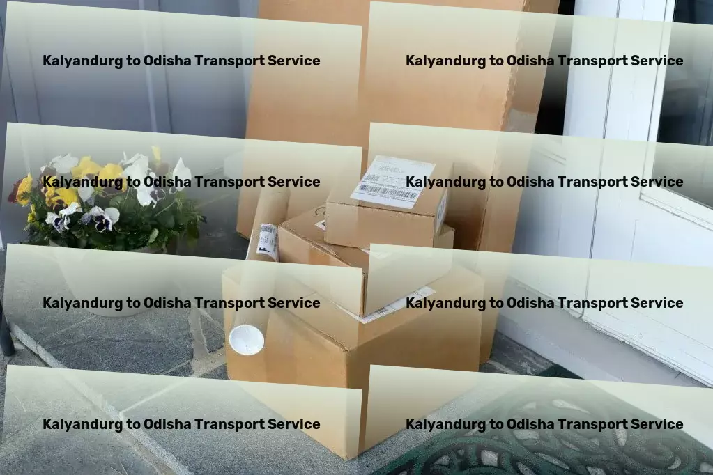 Kalyandurg to Odisha Transport Major freight services