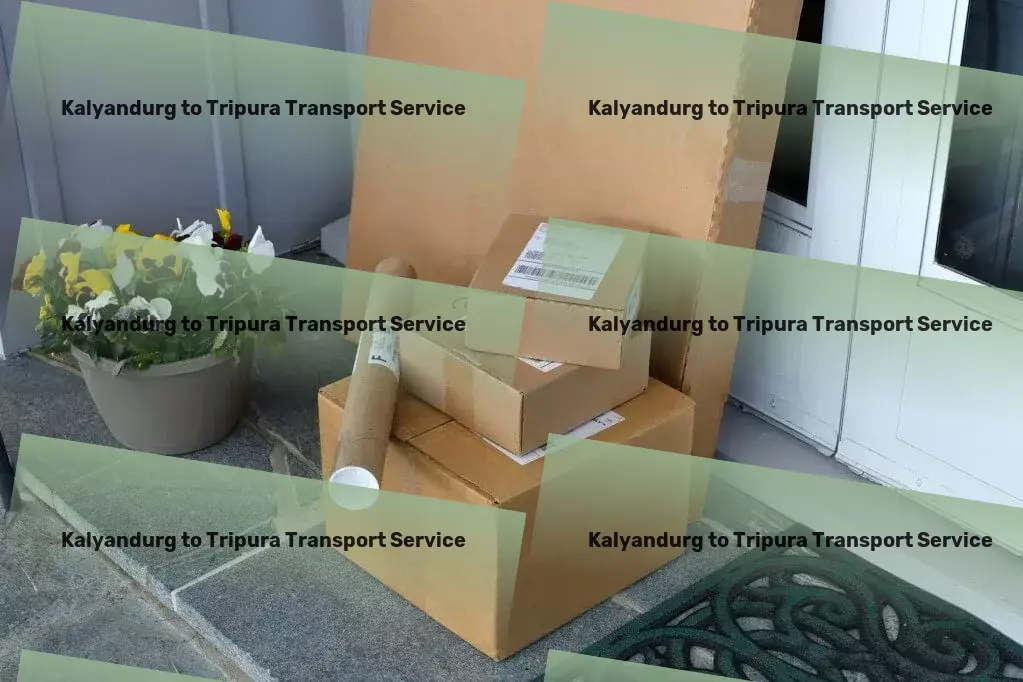 Kalyandurg to Tripura Transport Large cargo shipping