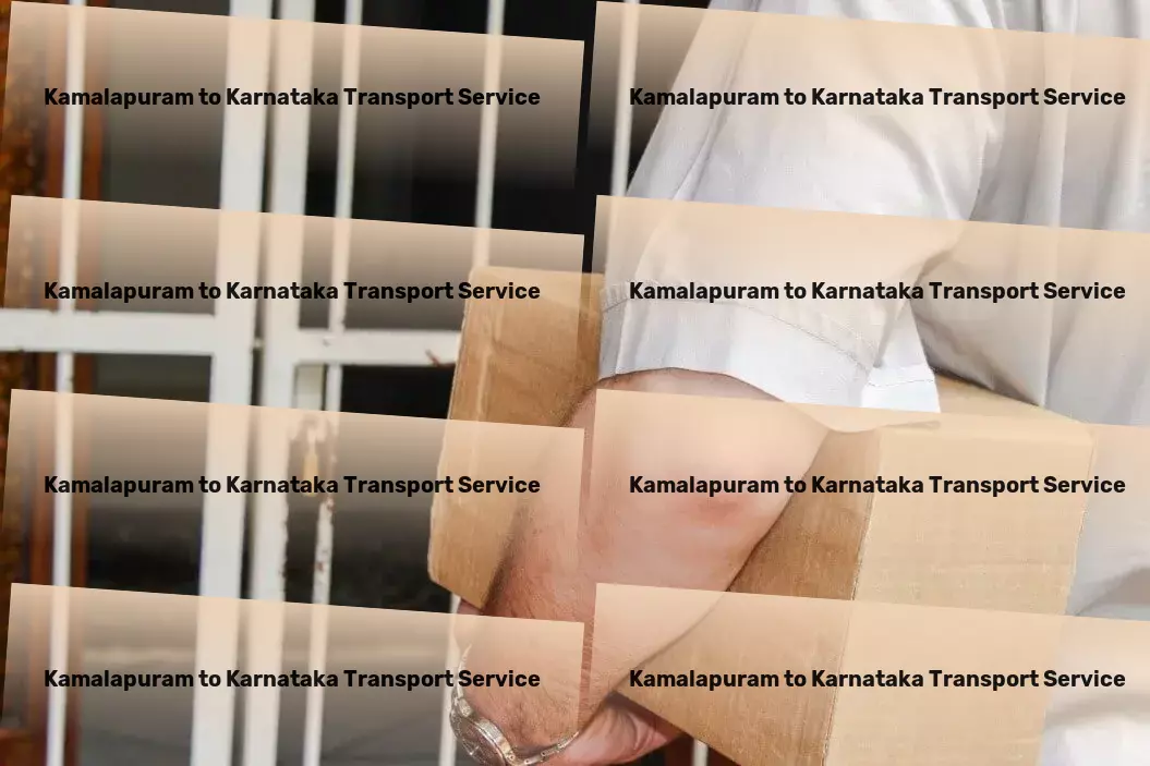 Kamalapuram to Karnataka Transport Cargo forwarding services