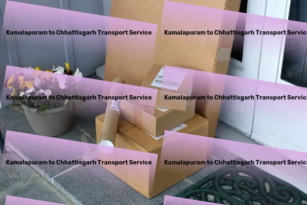 Kamalapuram to Chhattisgarh Transport Express furniture relocation