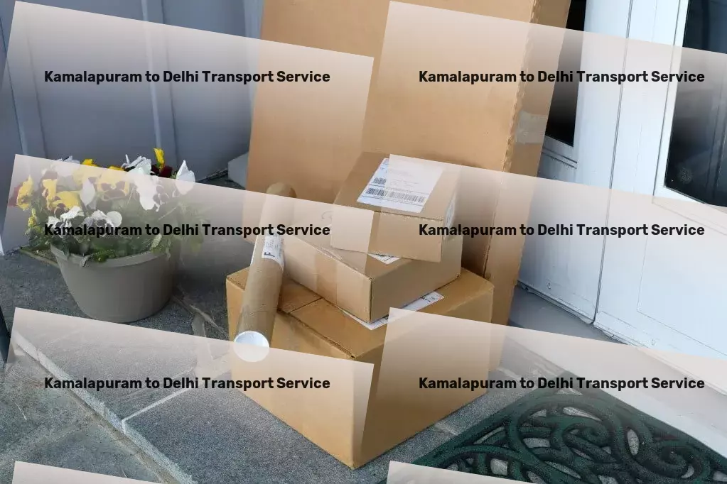 Kamalapuram to Delhi Transport Leading your logistics journey with expertise in India! - Nationwide delivery and shipment