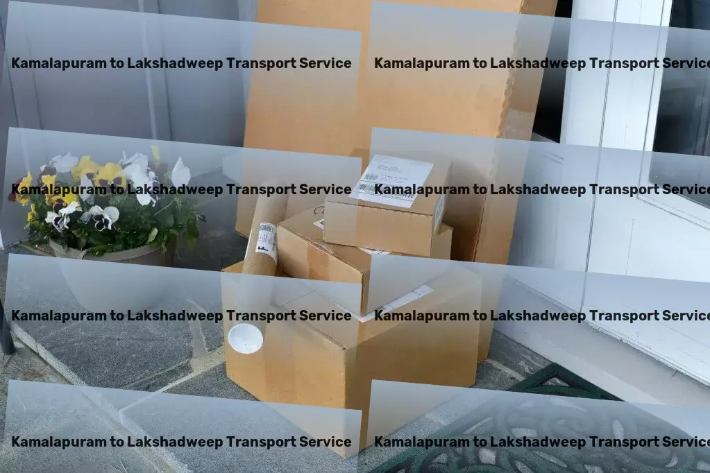 Kamalapuram to Lakshadweep Transport Multi-regional goods shipment