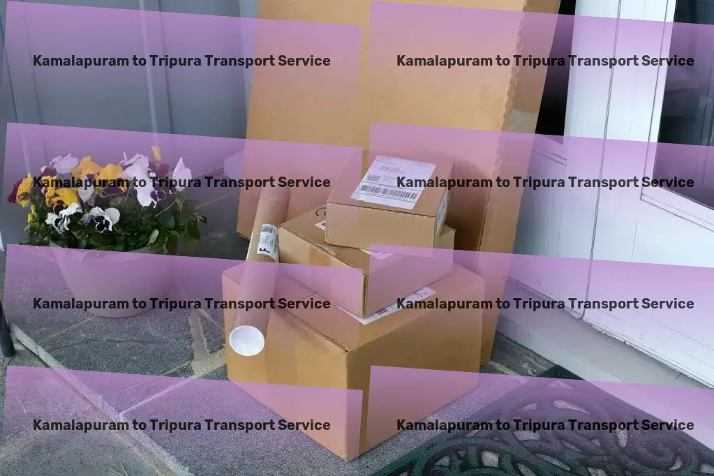 Kamalapuram to Tripura Transport Transform your logistics operations with our unparalleled services! - Tailored courier solutions