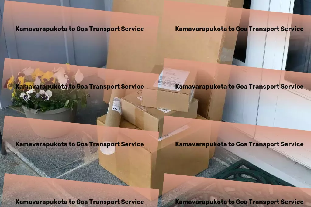 Kamavarapukota to Goa Transport Citywide freight forwarding