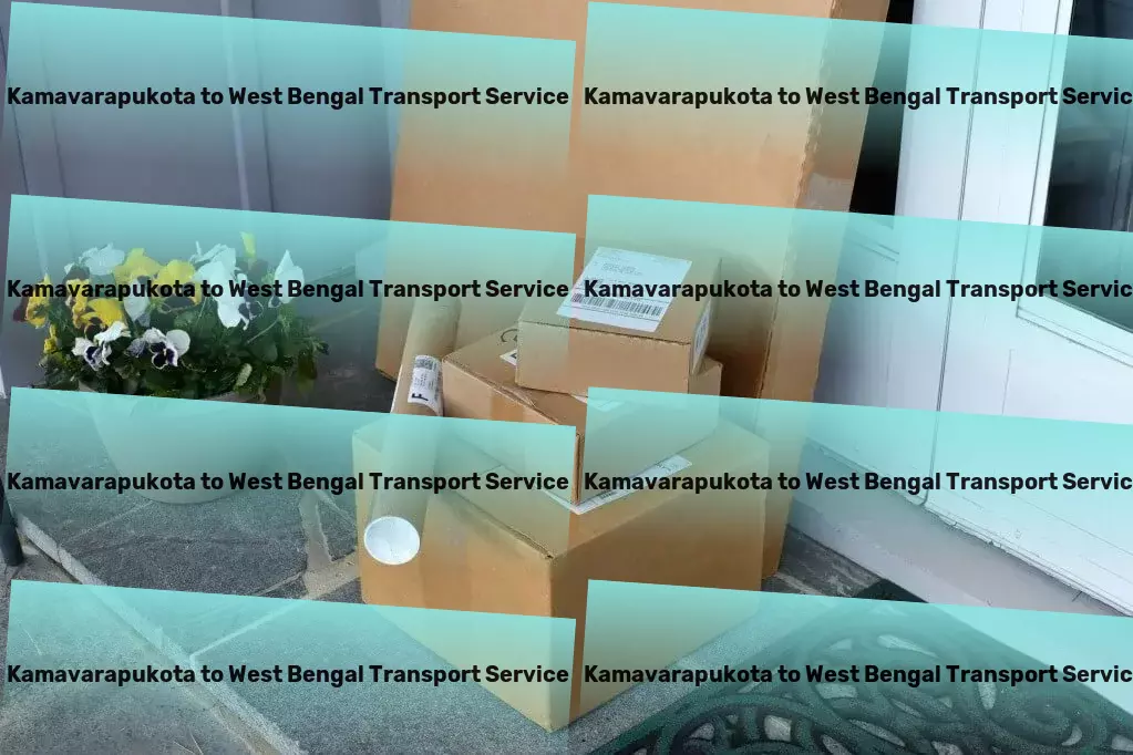 Kamavarapukota to West Bengal Transport Agricultural goods transport