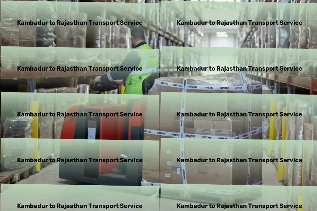 Kambadur to Rajasthan Transport Refrigerated cargo transport