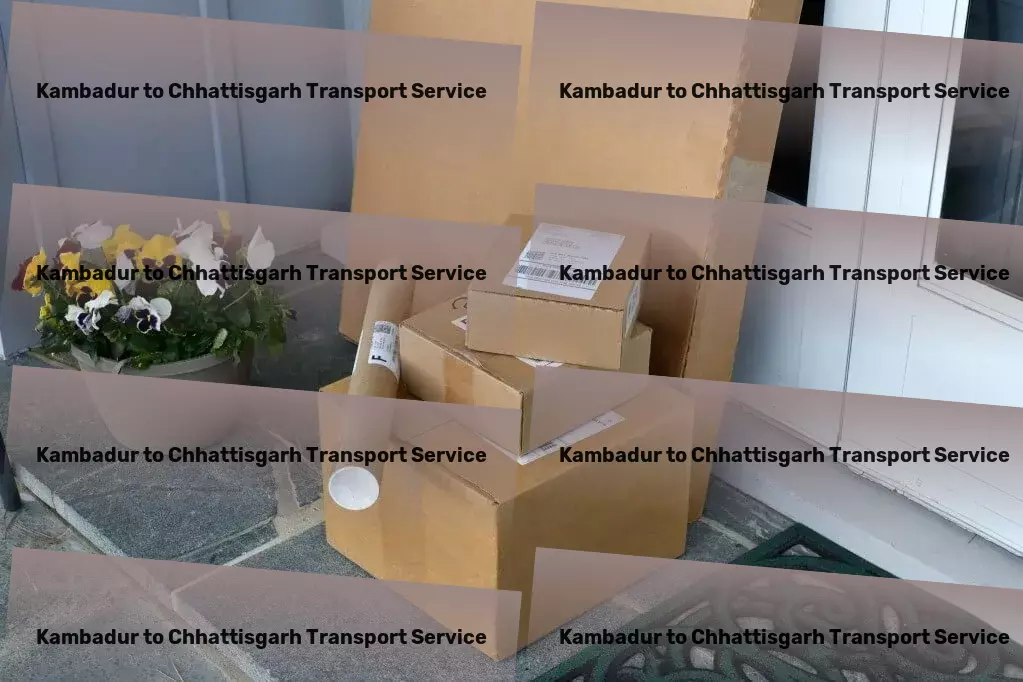 Kambadur to Chhattisgarh Transport Long haul courier services