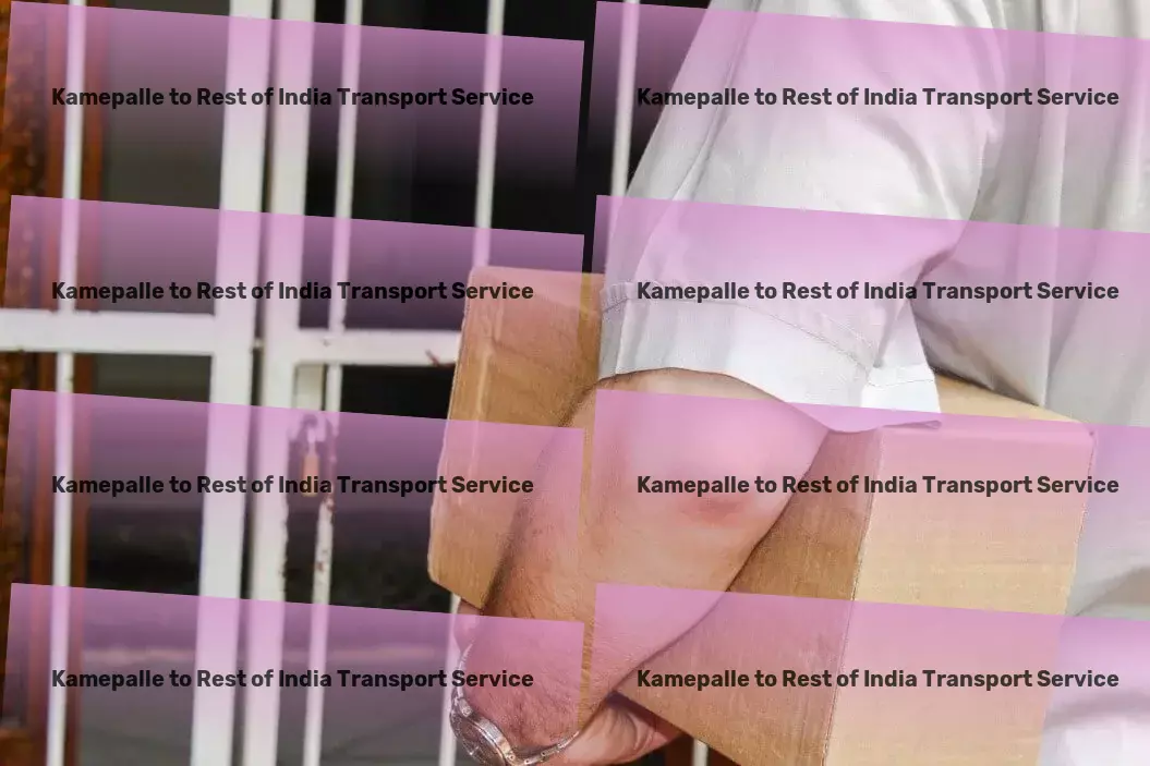 Kamepalle to Rest Of India Transport Freight carriers