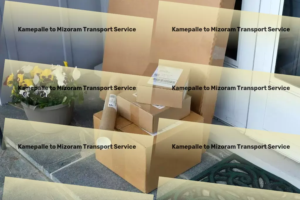 Kamepalle to Mizoram Transport Long-distance transport services