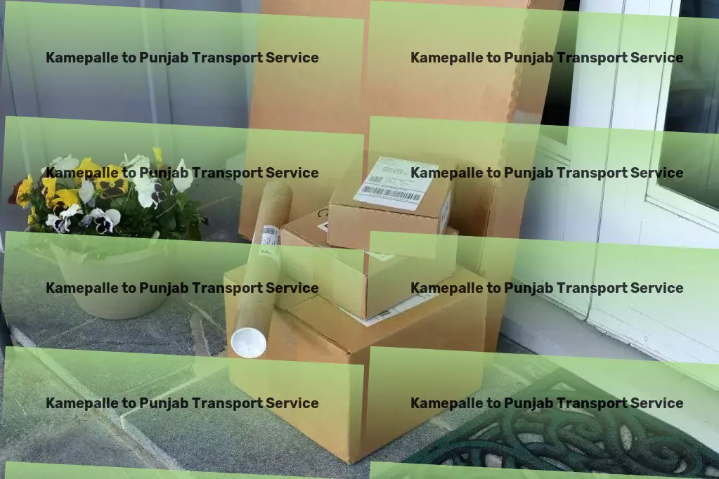 Kamepalle to Punjab Transport Expertise in transportation that drives your business success! - Multi-regional goods services