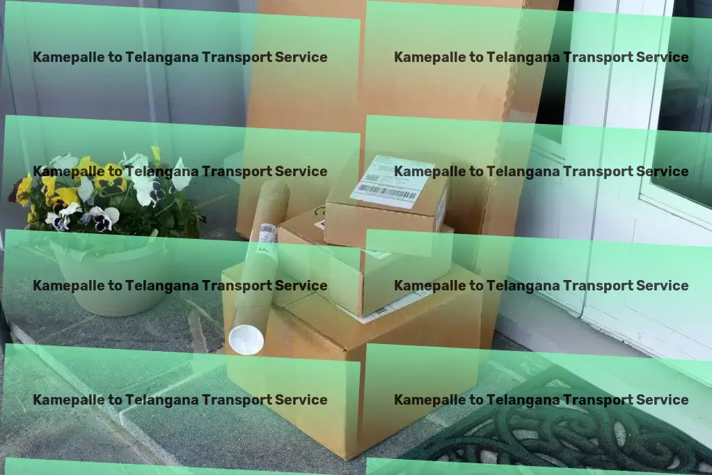 Kamepalle to Telangana Transport The cornerstone for efficient and dependable transport services in India! - Local goods services