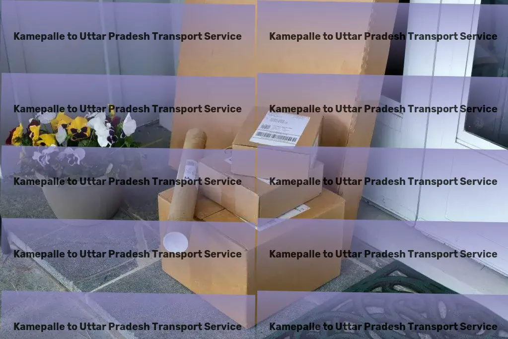 Kamepalle to Uttar Pradesh Transport Advanced freight and logistics