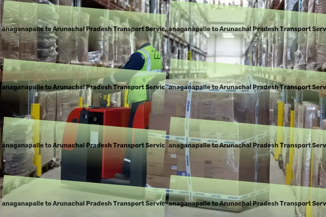 Kanaganapalle to Arunachal Pradesh Transport Local cargo forwarding