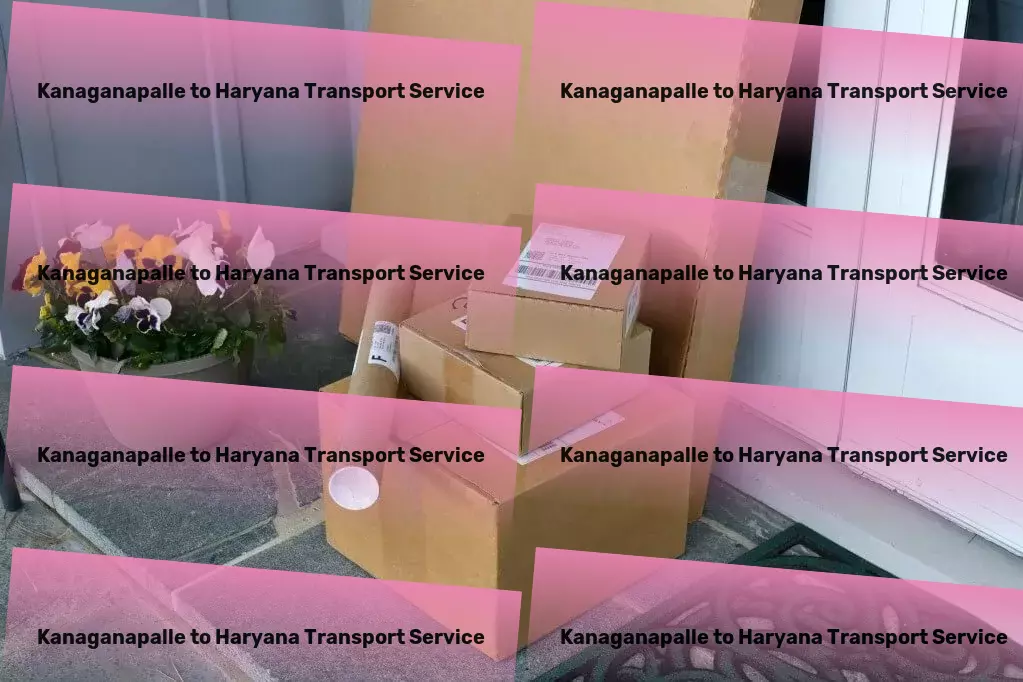 Kanaganapalle to Haryana Transport Transport compliance services