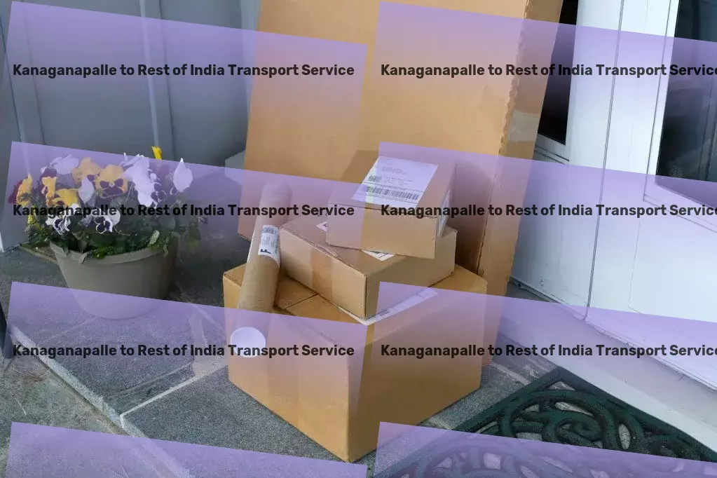 Kanaganapalle to Rest Of India Transport High-volume cargo transport