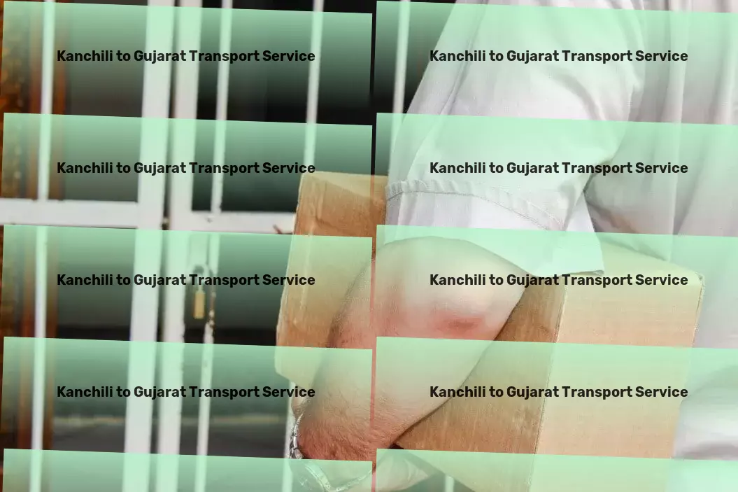 Kanchili to Gujarat Transport Heavy goods transport services