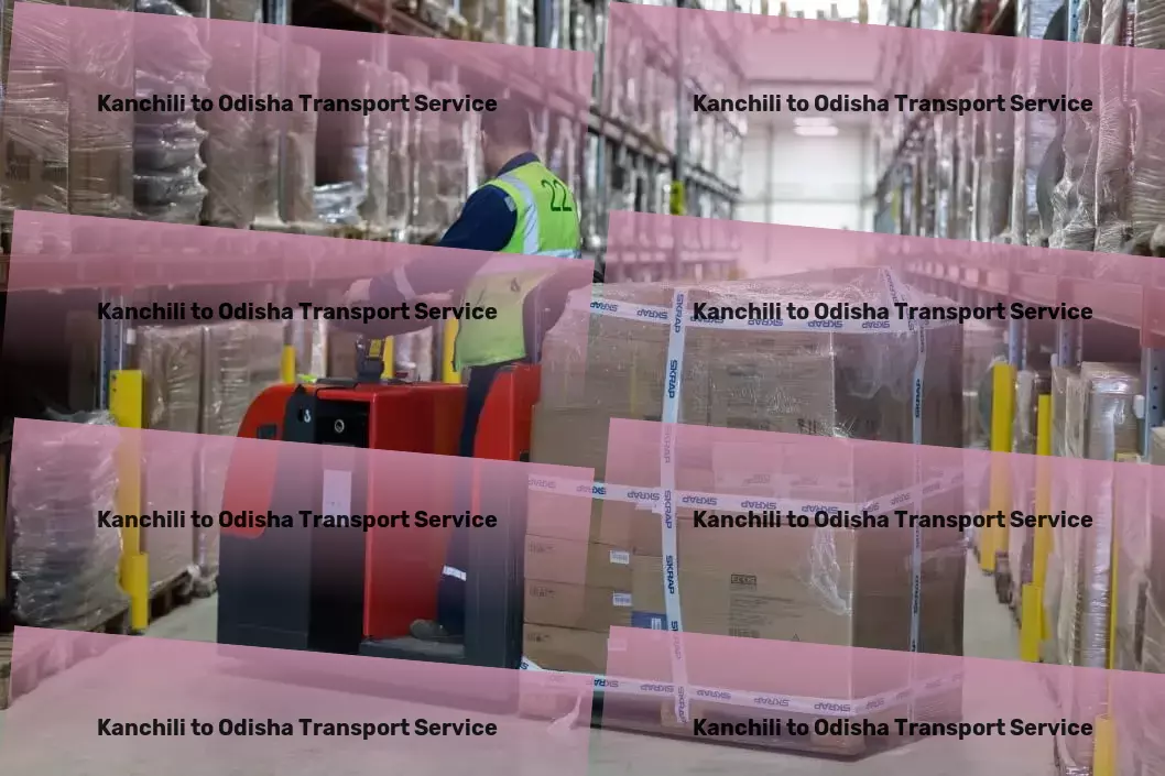 Kanchili to Odisha Transport Specialized courier operations