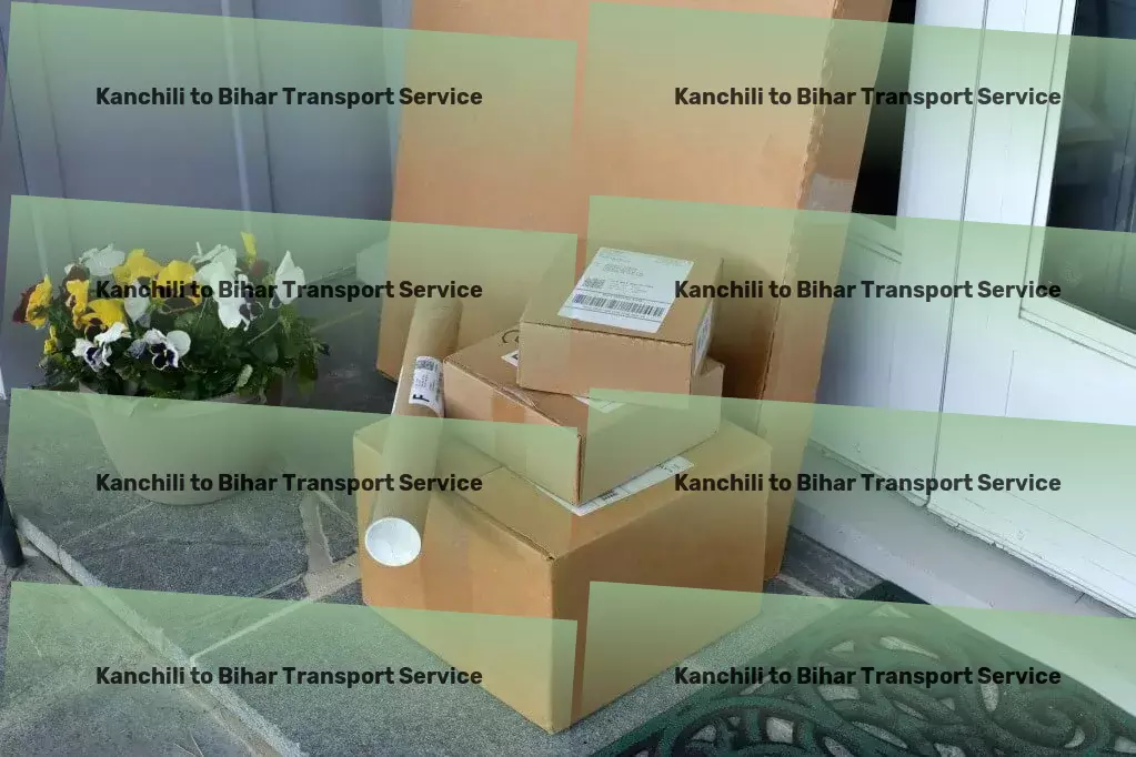 Kanchili to Bihar Transport Professional package delivery