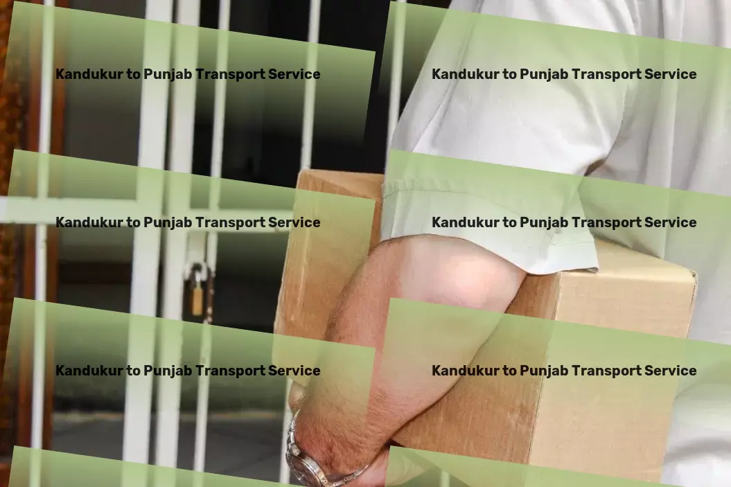 Kandukur to Punjab Transport Multi-city transport solutions