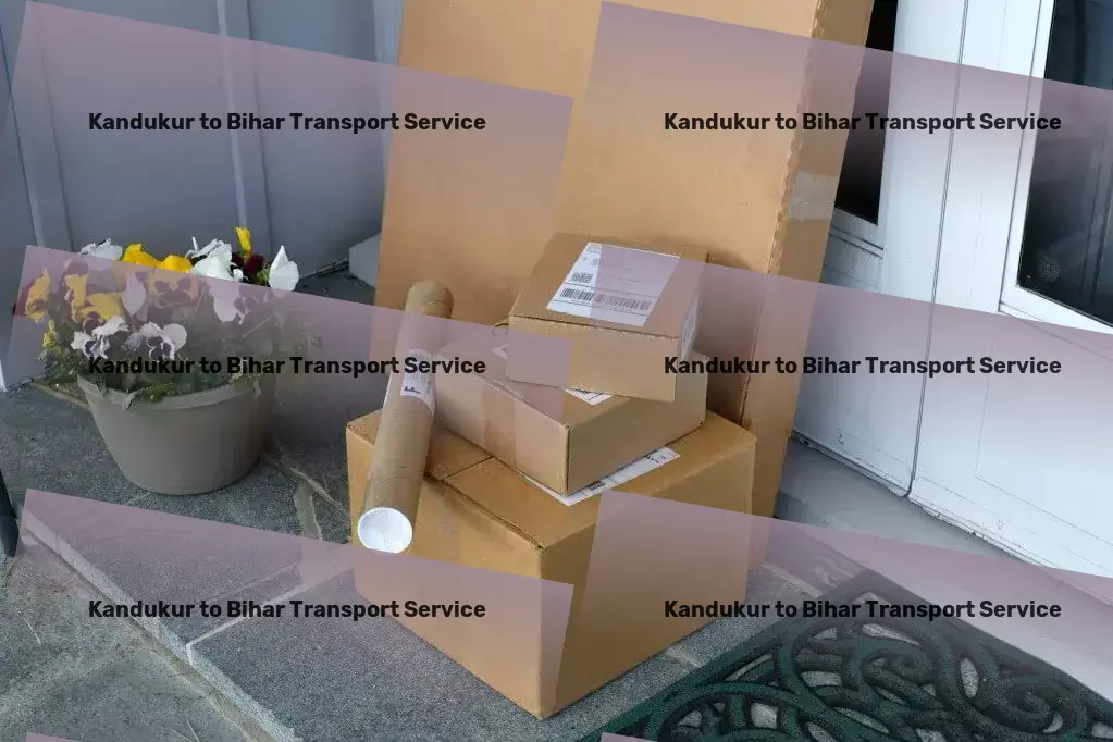 Kandukur to Bihar Transport Specialized courier solutions