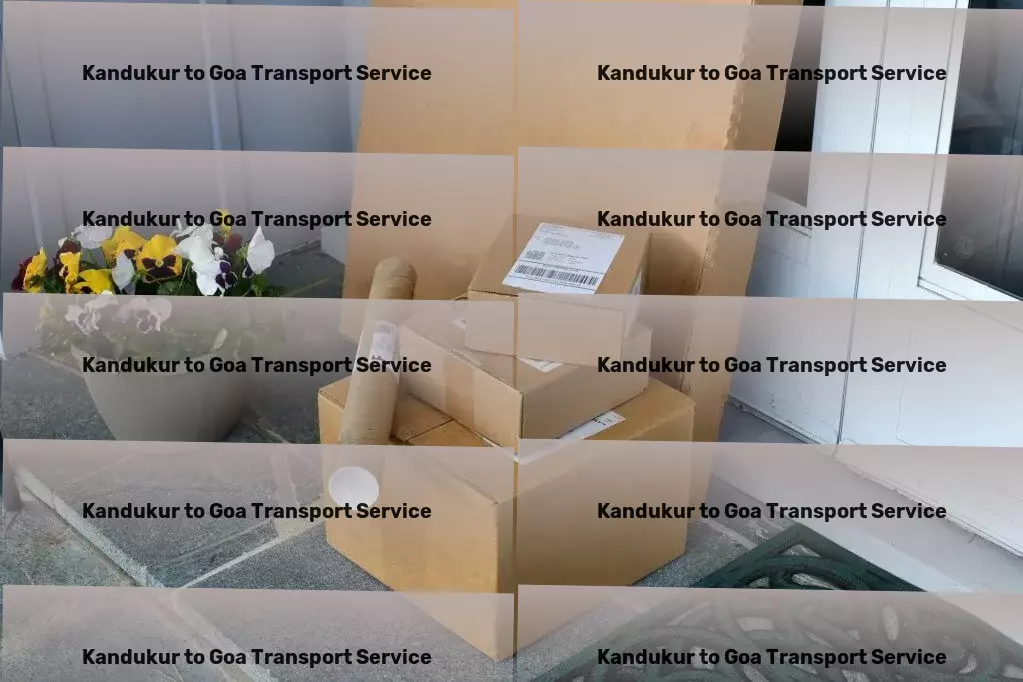 Kandukur to Goa Transport Advanced transport logistics