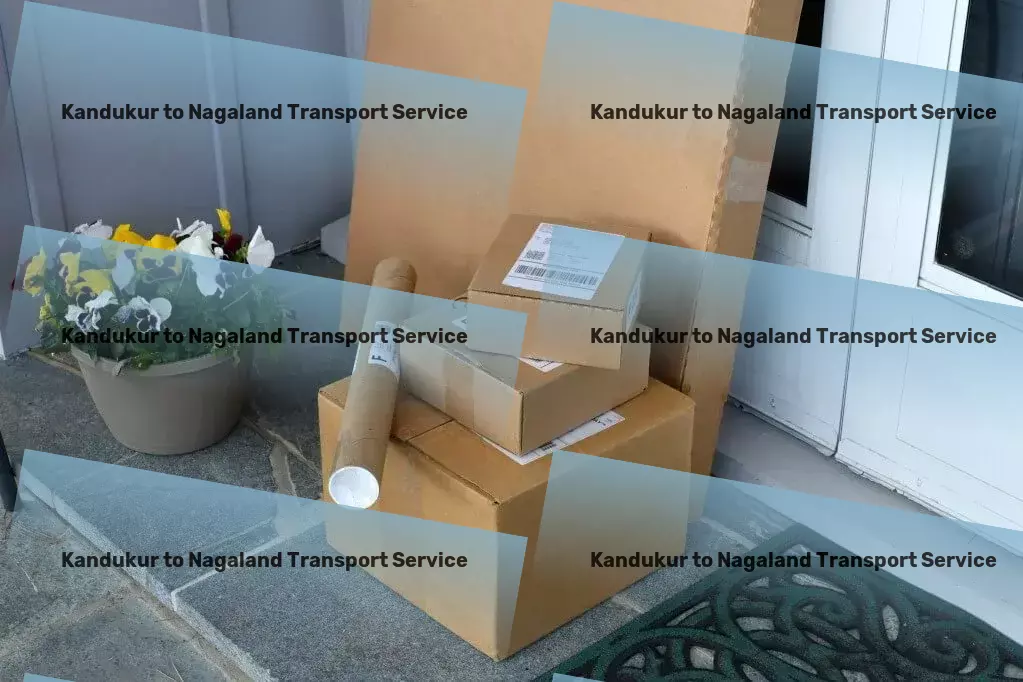 Kandukur to Nagaland Transport Express industrial shipping