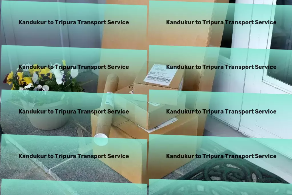 Kandukur to Tripura Transport Professional cargo forwarding