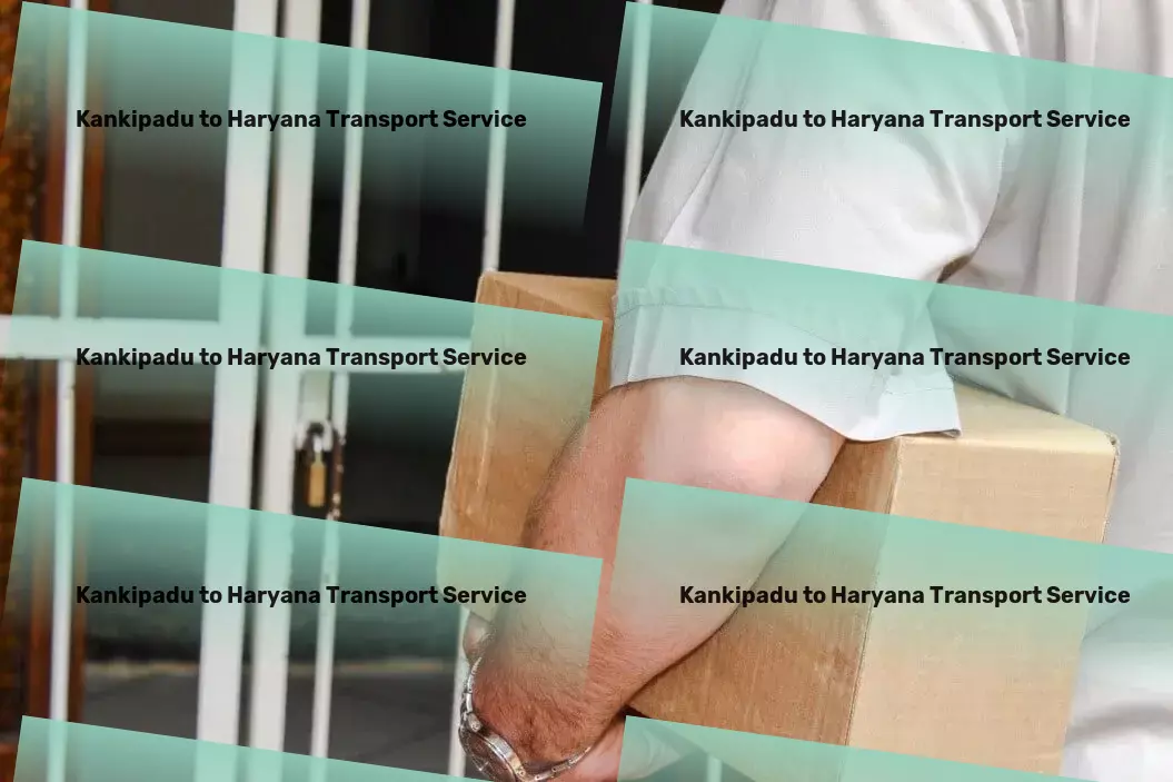 Kankipadu to Haryana Transport Customized freight solutions