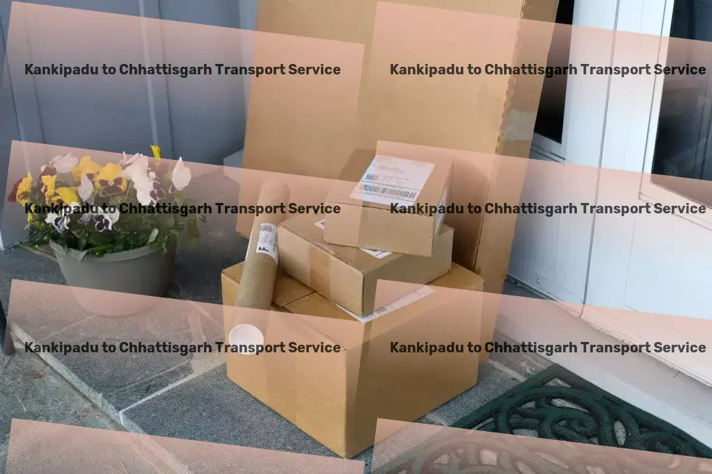 Kankipadu to Chhattisgarh Transport Elevating the standards of goods transit globally! - Professional goods forwarding