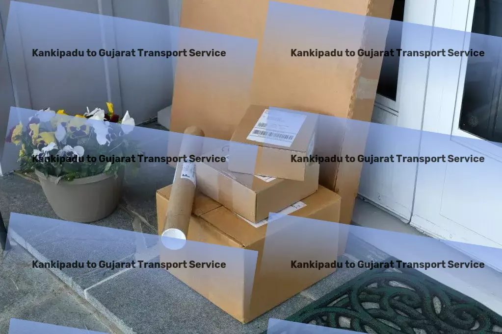 Kankipadu to Gujarat Transport Tailored transport excellence for India's unique demands. - Local freight shipment services