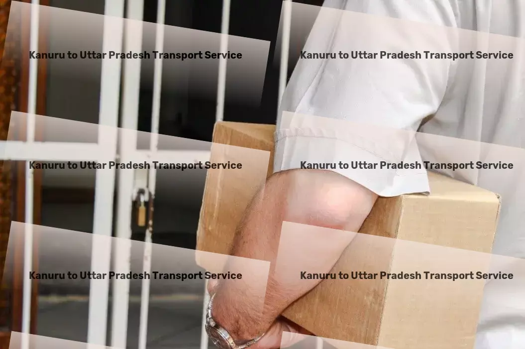 Kanuru to Uttar Pradesh Transport Fast-tracking your shipments to success across India! - Domestic courier solutions