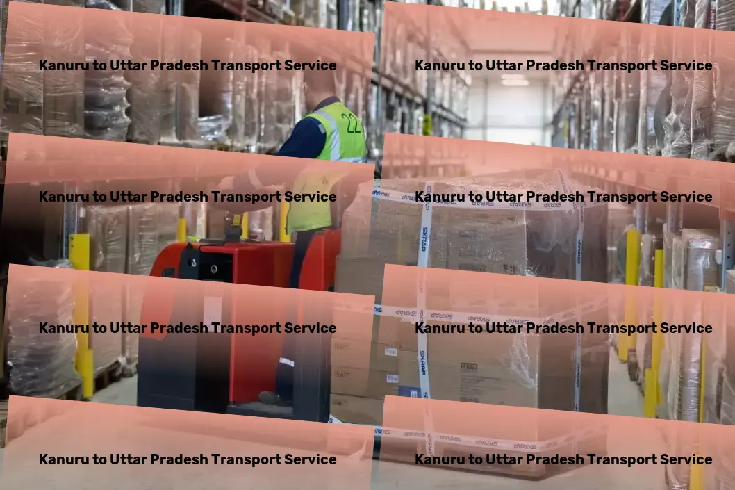 Kanuru to Uttar Pradesh Transport Freight transport solutions