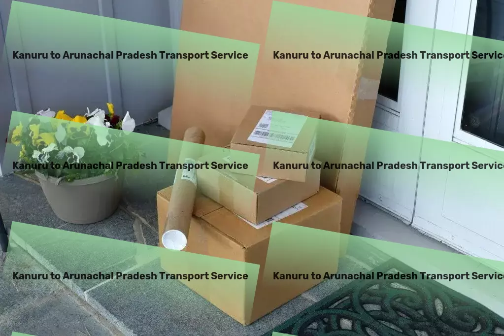 Kanuru to Arunachal Pradesh Transport Pioneering advanced logistic strategies across India! - Personal goods forwarding