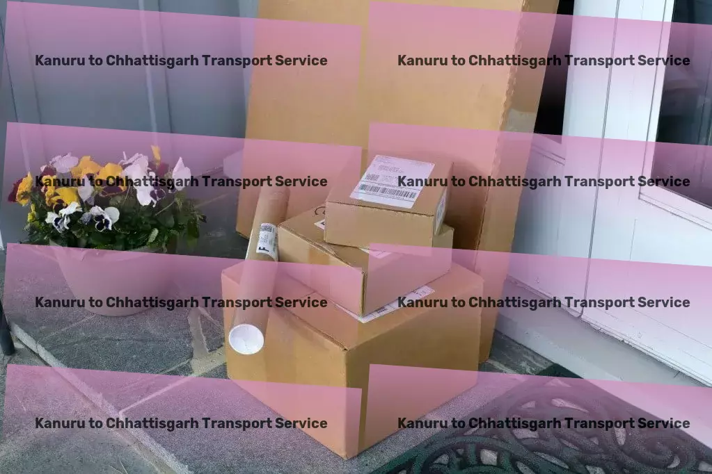 Kanuru to Chhattisgarh Transport Quick goods delivery