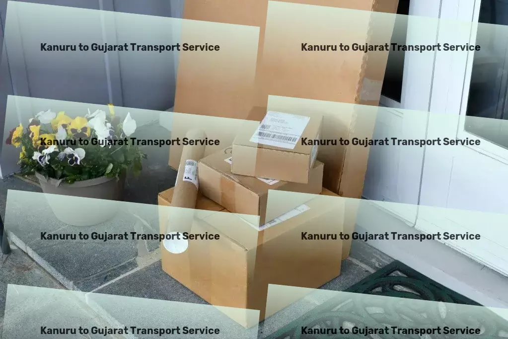 Kanuru to Gujarat Transport Rapid freight forwarding