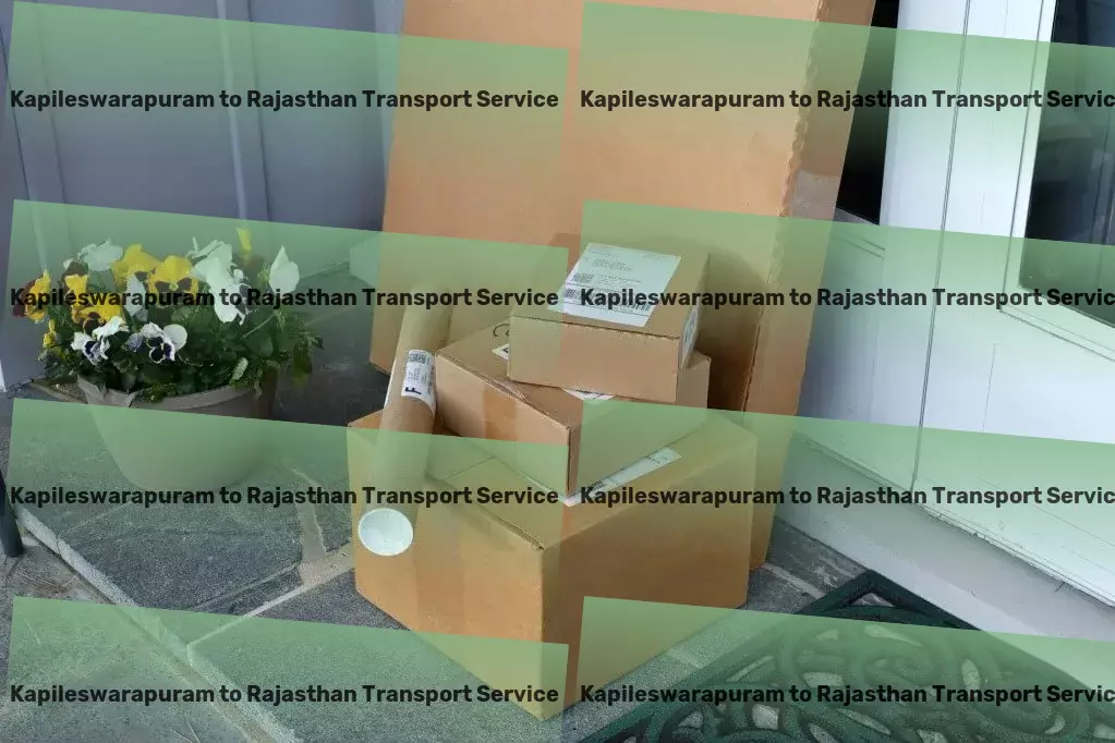 Kapileswarapuram to Rajasthan Transport Custom cargo transport