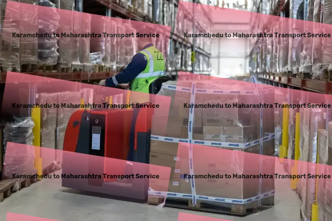 Karamchedu to Maharashtra Transport Express household shipment