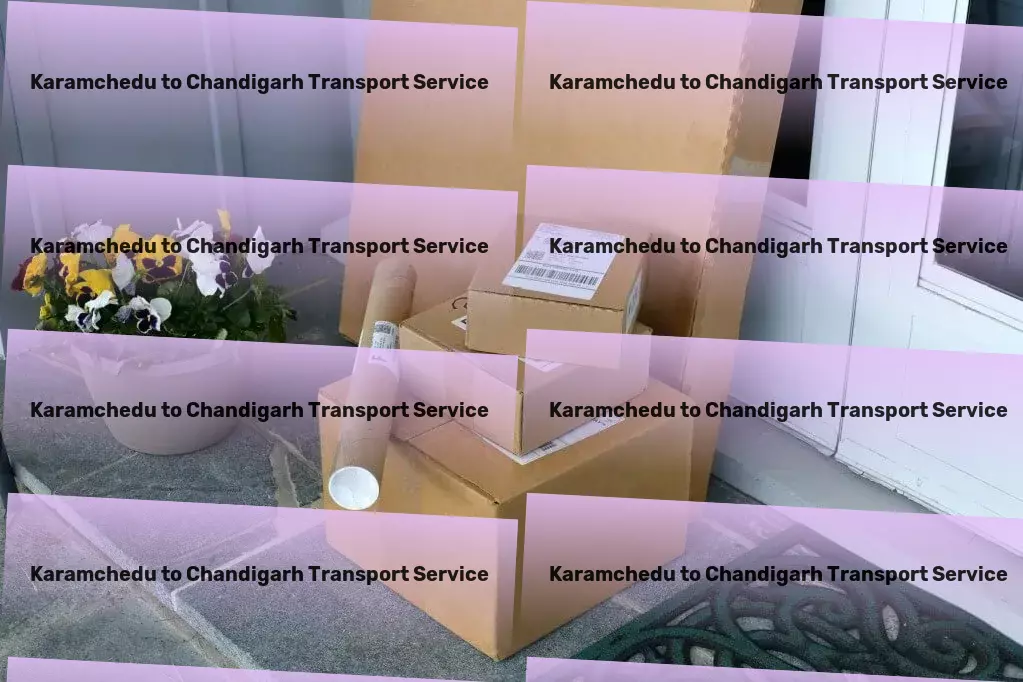 Karamchedu to Chandigarh Transport Multi-regional goods services