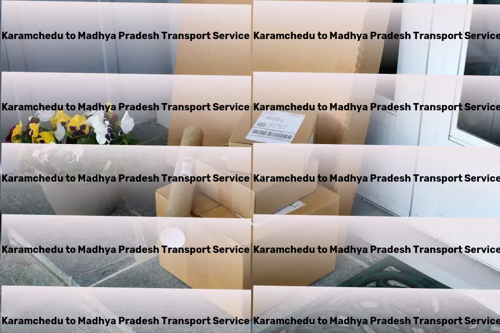 Karamchedu to Madhya Pradesh Transport Heavy load moving services