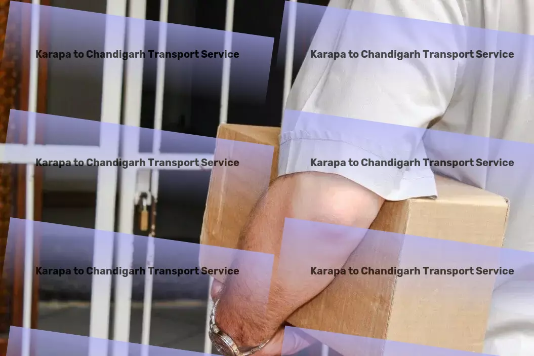 Karapa to Chandigarh Transport Connect, share, and grow with our collaborative platform! - Multi-city freight solutions