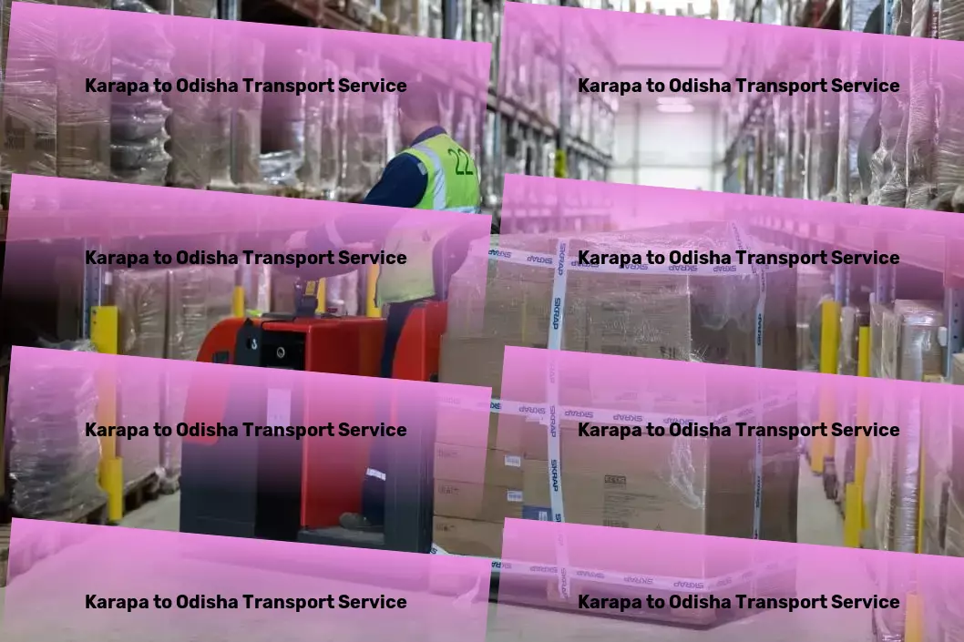 Karapa to Odisha Transport Professional freight booking