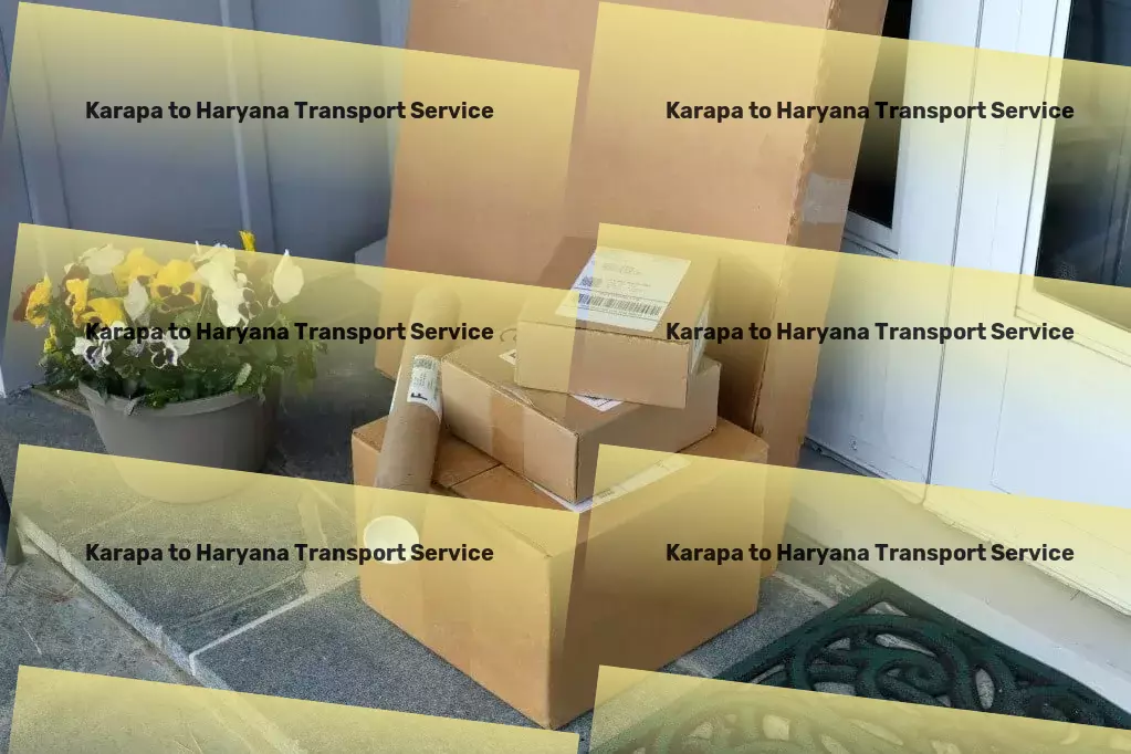 Karapa to Haryana Transport Rapid transport solutions