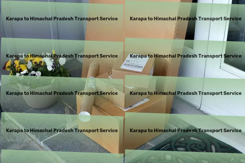 Karapa to Himachal Pradesh Transport Large-scale distribution services