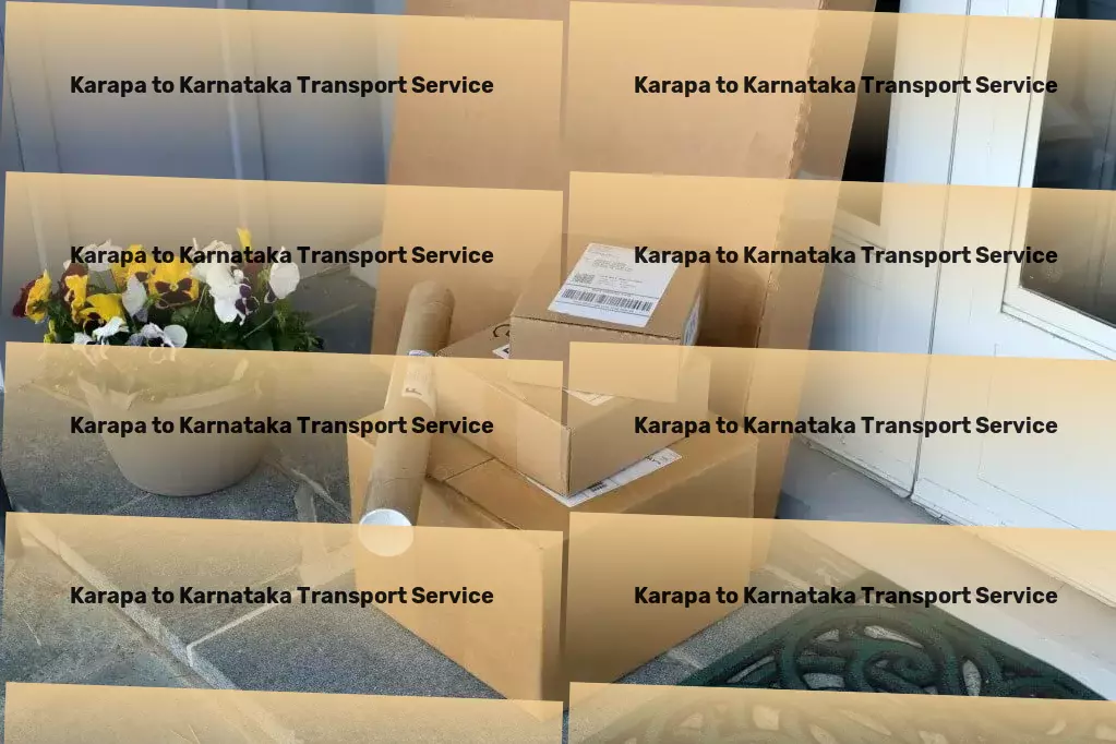 Karapa to Karnataka Transport Freight and cargo consolidation