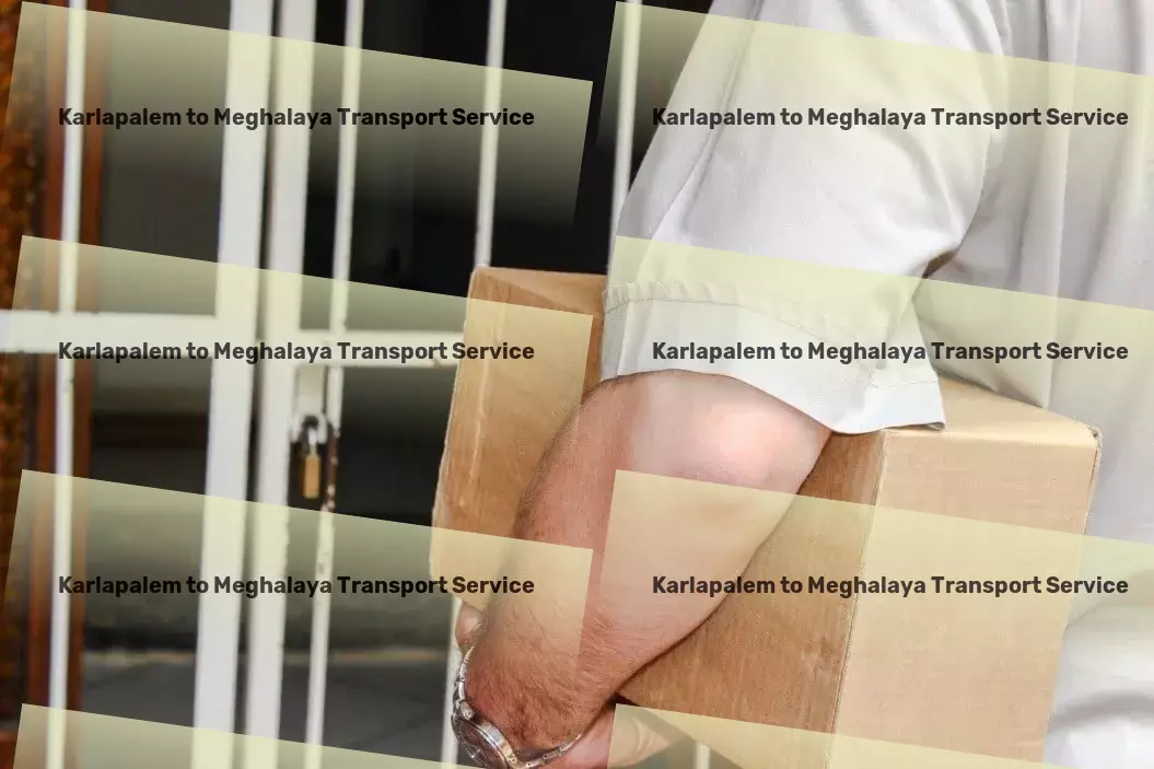 Karlapalem to Meghalaya Transport Industrial transport solutions