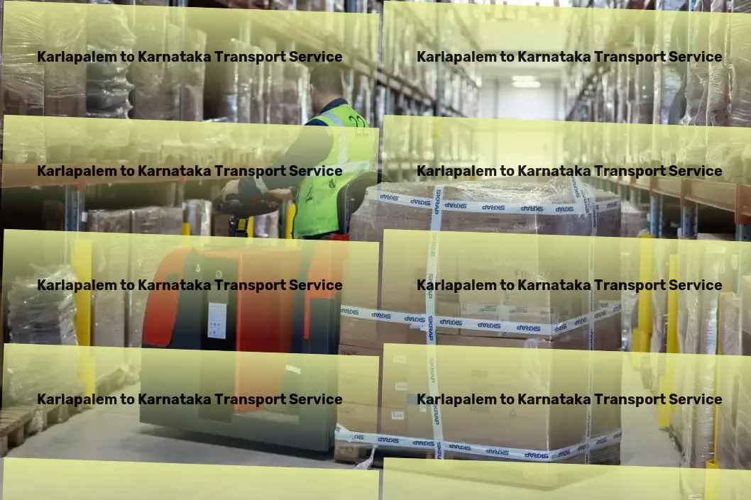 Karlapalem to Karnataka Transport Efficient road shipping