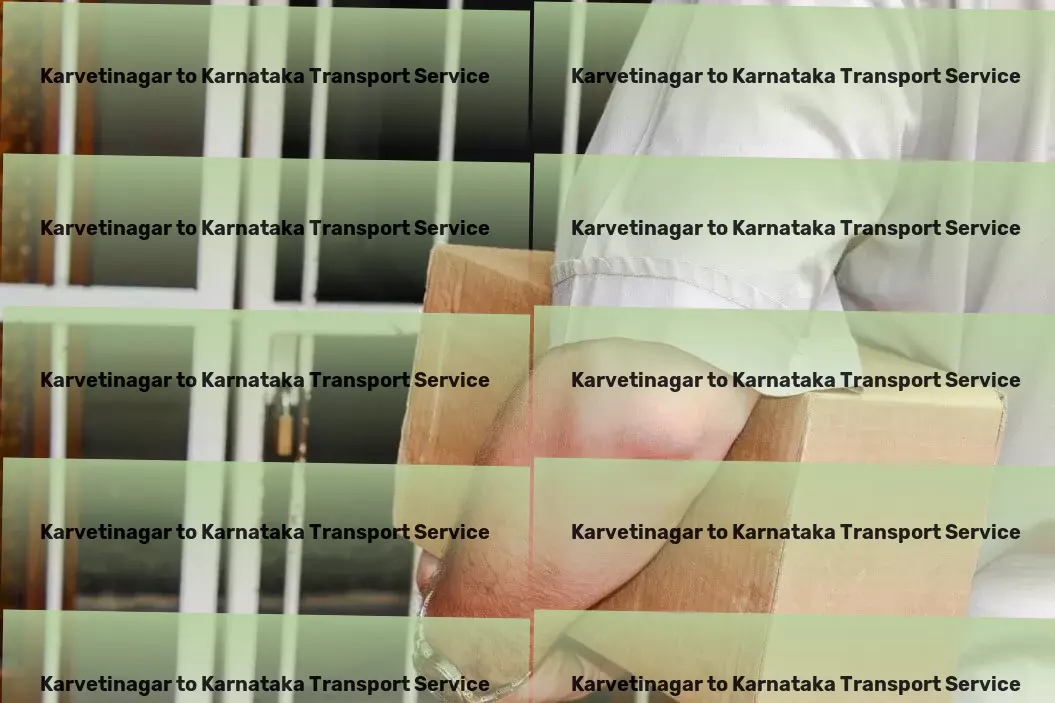 Karvetinagar to Karnataka Transport Fast freight and shipment services